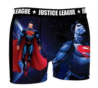JUSTICE LEAGUE DC Comics Herren Boxershorts Gerechtigkeitsliga - 7 TOP Batman/Superman Design's in S/M/L/XL/XXL (M/5/48, Superman Universe)