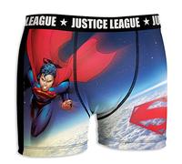 JUSTICE LEAGUE DC Comics Herren Boxershorts Gerechtigkeitsliga - 7 TOP Batman/Superman Design's in S/M/L/XL/XXL (M/5/48, Flying Superman)