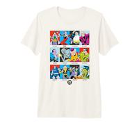 Justice League DC Villain Panels Premium T-Shirt