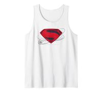 Justice League Movie Superman Logo Tank Top