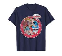 Justice League Wonder Woman Vintage No Time for Naughty T-Shirt