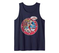 Justice League Wonder Woman Vintage No Time for Naughty Tank Top