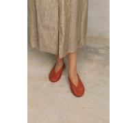 Jutelaune Liv Teal Ballerinas Orange 40