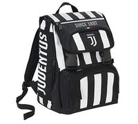 Juventus Big Coaches Ausziehbarer Rucksack, 28 l, Weiß/Schwarz, 41 cm