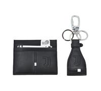 JUVENTUS Herren 133448 Juve Set aus Kreditkartenetui und Schlüsselanhänger aus 100% Leder