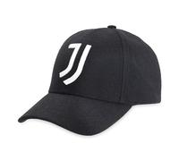 Juventus Kappe mit 3D-Logo, offizielles Produkt, Schwarz