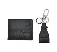 JUVENTUS Set Geldbörse Slim und Schlüsselanhänger 100% Leder 133445