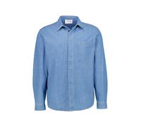 JUVIA Jeanshemd Herren Regular Fit Langarm Baumwolle blau, M