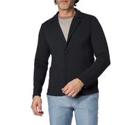 JUVIA Sakko Herren Slim Fit Jersey blau, 54 (XL)