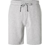 JUVIA Sweatshorts Herren Regular Fit Baumwolle grau, S