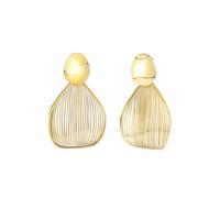 Juwel BREIL Sammlung B WHISPER, OHRRINGE aus DAMEN in FARBIGER STAHL Farbe GOLD messen EINZIGARTIG - TJ3702