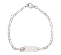 JuwelmaLux 925 Silber Kinder Gravur Armband zur Taufe JL10-03-0568