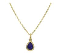 JuwelmaLux Anhänger 333/000 (8 Karat) Gold Lapis JL30-02-3358