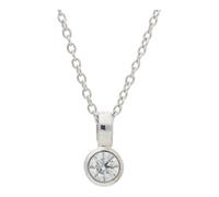 JuwelmaLux Anhänger 585 Weißgold mit Brillant JL30-02-1366