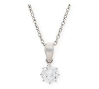 JuwelmaLux Anhänger 750 Weißgold mit Brillant JL30-02-1084