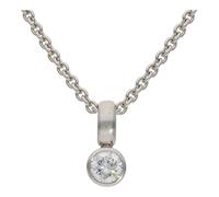 JuwelmaLux Anhänger 750 Weißgold mit Brillant JL30-02-1481