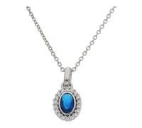 JuwelmaLux Anhänger 925/000 Silber mit Zirkonia, rhodiniert JL10-02-3407