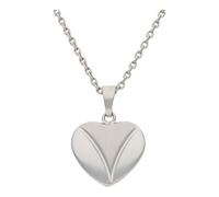 JuwelmaLux Anhänger 925/000 Sterling Silber Herz Gravurplatte JL30-02-3932