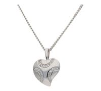 JuwelmaLux Anhänger 925/000 Sterling Silber Herz mit synth. Zirkonia JL20-02-0846
