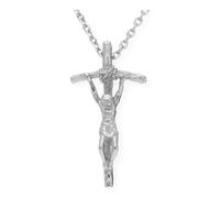 Juwelmalux Anhänger 925/000 Sterling Silber Kreuz mit Korpus JL32-02-0042