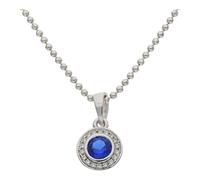 JuwelmaLux Anhänger 925/000 Sterling Silber rhodiniert mit synth. Zirkonia JL10-02-33