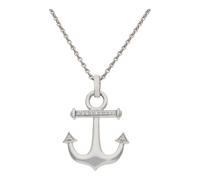 JuwelmaLux Anhänger Anker 925/000 Sterling Silber mit synth. Zirkonia JL30-02-3784