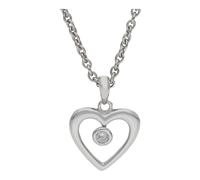 JuwelmaLux Anhänger Herz 925/000 Sterling Silber mit Cubic Zirkonia JL39-02-0726