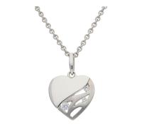 JuwelmaLux Anhänger Herz 925/000 Sterling Silber mit Zirkonia JL20-02-0868