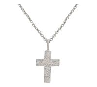 JuwelmaLux Anhänger Kreuz 925/000 Sterling Silber rhodiniert JL20-02-0978