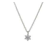 JuwelmaLux Anhänger mit Kette 333 Weißgold mit Zirkonia JL10-05-2731