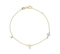 JuwelmaLux Armband 333 Gold mit synth. Zirkonia JL20-03-1010