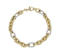 JuwelmaLux Armband 585/000 (14 Karat) Bicolor Gold- und Weißgold JL41-03-0069