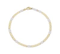 JuwelmaLux Armband 585/000 (14 Karat) Gold- und Weißgold JL41-03-0072