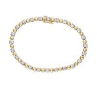 JuwelmaLux Armband 585 Gold- und Weißgold mit Brillanten JL30-03-2210