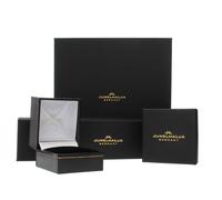 JuwelmaLux Armband 925/000 Silber, Gelbgold plattiert, synth. Steine blau