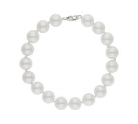 JuwelmaLux Armband 925/000 Silber mit synth. Perle JL30-03-3710