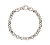 JuwelmaLux Armband 925/000 Silber, rhodiniert, Erbs Muster JL30-03-4677