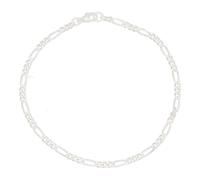 JuwelmaLux Armband 925/000 Sterling Silber Figaro JL18-03-0297