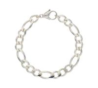 JuwelmaLux Armband 925/000 Sterling Silber Figaro JL30-03-3705