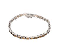 JuwelmaLux Armband 925/000 Sterling Silber mit synth Zirkonia JL30-03-2986