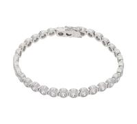 JuwelmaLux Armband 925/000 Sterling Silber mit Zirkonia JL10-03-2832