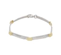 JuwelmaLux Armband 925/000 Sterling Silber teils vergoldet JL20-03-0954