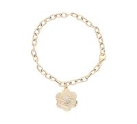 JuwelmaLux Armband 925/000 Sterling Silber vergoldet Blume JL47-03-0061