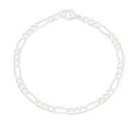 JuwelmaLux Armband 925 Silber Figaro JL18-03-0303