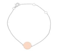 JuwelmaLux Armband 925 Silber Roségold plattiert JL10-03-2188