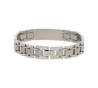 JuwelmaLux Armband Edelstahl mit Carbon effekt JL49-03-0022
