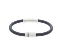JuwelmaLux Armband Edelstahl und Kautschuk JL19-03-0050