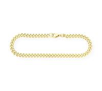 JuwelmaLux Armband Flachpanzer Gold 333 JL18-03-0217