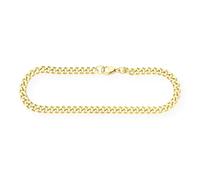 JuwelmaLux Armband Flachpanzer Gold 333 JL18-03-0217