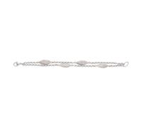 JuwelmaLux Armband gehämmert 925/000 Sterling Silber JL30-03-2736